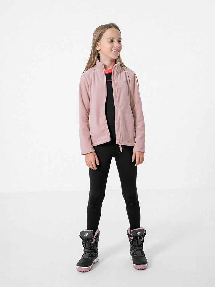4F Fleecejacke In Rosa 4 4F Fleecejacke In Rosa – Bild 4