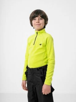 4F Fleecepullover In Gelb -Kind Verwandt 4f fleecepullover in gelb 2