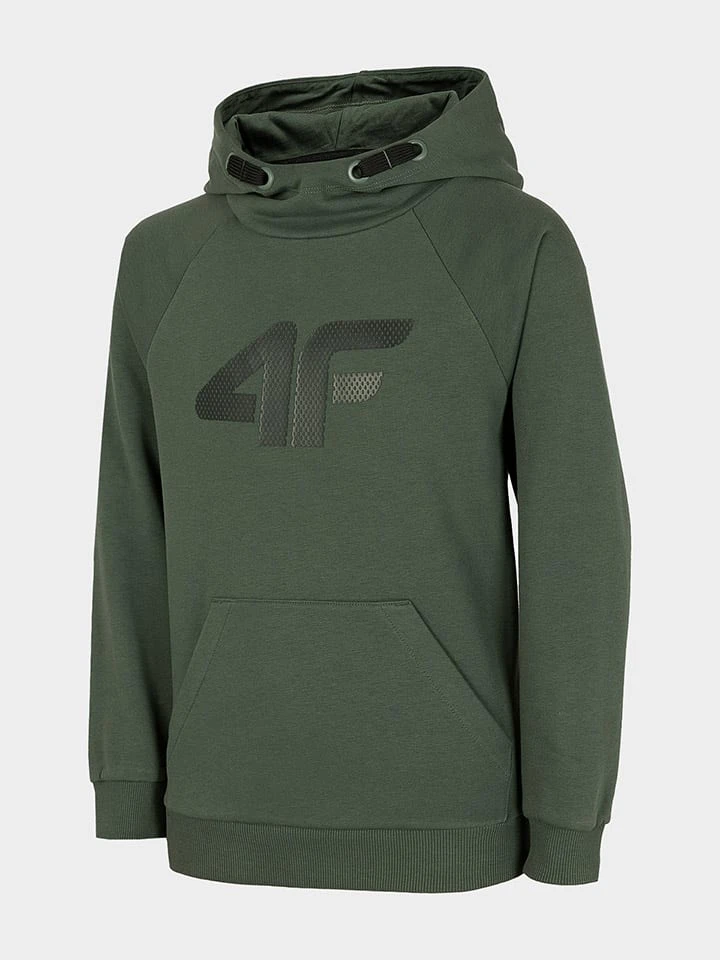 4F Hoodie In Oliv 1 4F Hoodie In Oliv