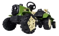 Elektro Traktor Mit Anhänger In Grün -Kind Verwandt actionbikes motors elektro traktor mit anhanger in grun 4