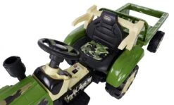 Elektro Traktor Mit Anhänger In Grün -Kind Verwandt actionbikes motors elektro traktor mit anhanger in grun 7