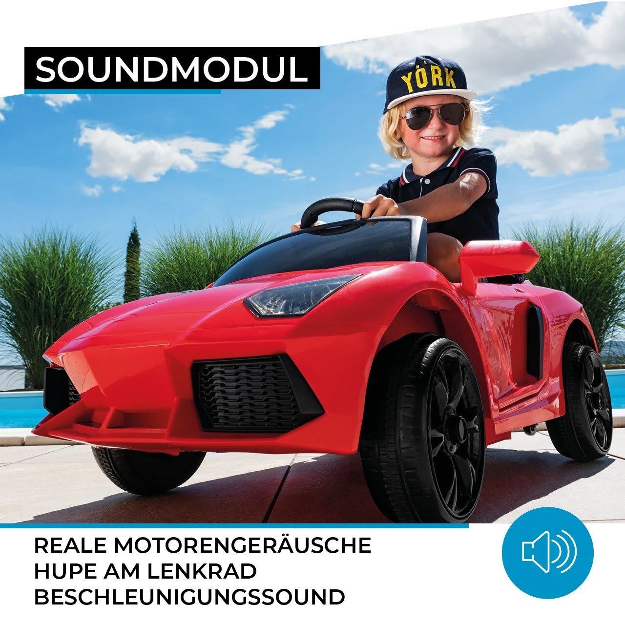 Elektroauto Super Sport In Rot 9 Elektroauto Super Sport In Rot – Bild 9