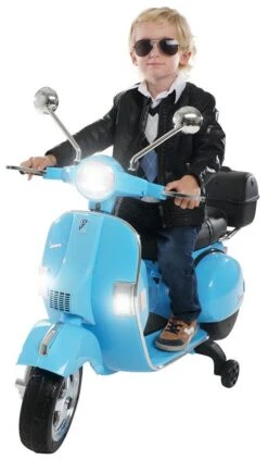 Elektroroller Vespa PX150 In Blau