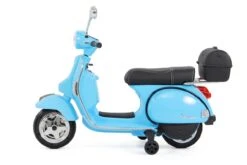 Elektroroller Vespa PX150 In Blau -Kind Verwandt actionbikes motors elektroroller vespa px150 in blau 8