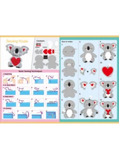 Avenir Nähset "Koala" - Ab 6 Jahren -Kind Verwandt avenir nahset koala ab 6 jahren 5