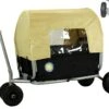Beachtrekker LiFe Faltbarer Bollerwagen (Schwarz) + Bremse + Sonnenverdeck