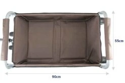 Beachtrekker LiFe Faltbarer Bollerwagen (Schwarz) + Bremse + Sonnenverdeck -Kind Verwandt beachtrekker beachtrekker life faltbarer bollerwagen schwarz bremse sonnenverdeck 8