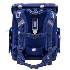 Premium Schulranzen-Set 5tlg. Compact Plus "Daisy" Blau Mit Brustgurt -Kind Verwandt belmil premium schulranzen set 5tlg compact plus daisy blau mit brustgurt 7