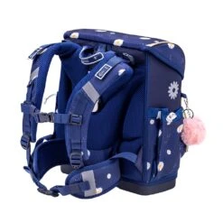 Premium Schulranzen-Set 5tlg. Compact Plus "Daisy" Blau Mit Brustgurt -Kind Verwandt belmil premium schulranzen set 5tlg compact plus daisy blau mit brustgurt 8
