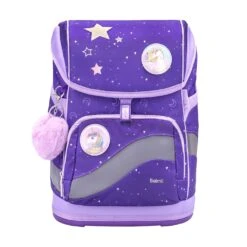 Premium Schulranzen-Set 5tlg. Smarty Plus "Dahlia" Lila Mit Brustgurt -Kind Verwandt belmil premium schulranzen set 5tlg smarty plus dahlia lila mit brustgurt 4