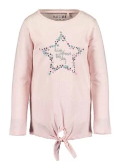 Blue Seven Longsleeve In Rosa