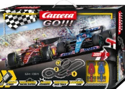 Carrera GO!!! - Speed Competition Formel 1 Autorennbahn Mit Alpine A522 Und Ferrari...