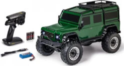 Carson 1:8 Land Rov.Defen.100% RTR British Grün
