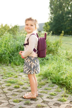 Childhome Kinderrucksack KIDS MY FIRST BAG, Aubergine -Kind Verwandt childhome kinderrucksack kids my first bag aubergine 4