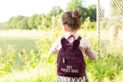 Childhome Kinderrucksack KIDS MY FIRST BAG, Aubergine -Kind Verwandt childhome kinderrucksack kids my first bag aubergine 5