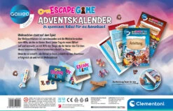Clementoni Galileo Escape Game - Adventskalender 2021 -Kind Verwandt clementoni galileo escape game adventskalender 2021 4