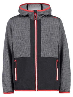 CMP Fleecejacke In Grau/ Schwarz