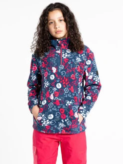 Dare 2b Fleecepullover "Cushy" In Pink/ Dunkelblau