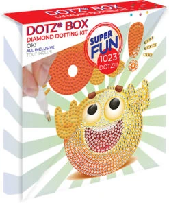 Diamond Dotz DOTZ® BOX Original Diamond Painting "OK!" 15 X 15 Cm Ab 8 Jahren (DBX.007)