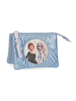 Disney Frozen Federmäppchen "Frozen" In Blau/ Rosa - (B)14 X (H)10 X (T)5 Cm