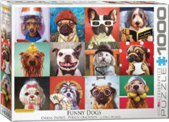 Eurographics Puzzle 1000 Teile-Lustige Hunde Von Lucia Heffernan