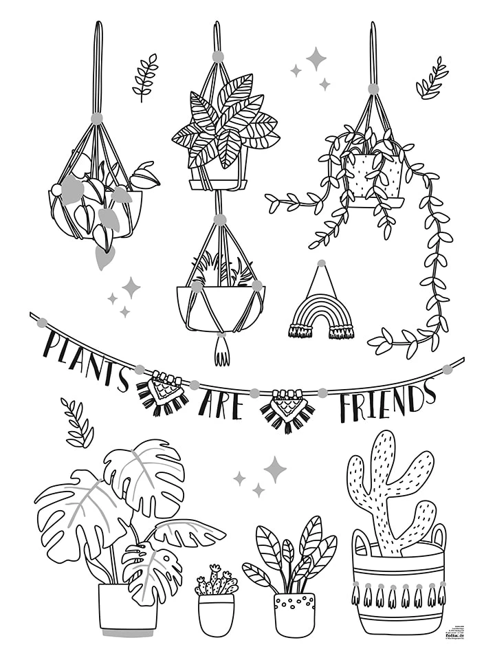 FOLIA Fensterbilder-Set "Bloom&Grow Premium" In Bunt/ Transparent 6 FOLIA Fensterbilder-Set "Bloom&Grow Premium" In Bunt/ Transparent – Bild 6