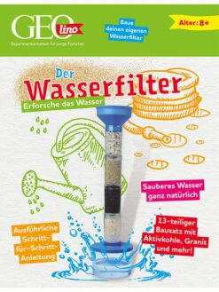 Experimentierset "GEOlino Wasserfilter" - Ab 8 Jahren