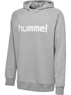 Hummel Hoodie "Logo" In Grau