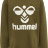 Hummel Sweatshirt Hmldos Sweatshirt In DARK OLIVE