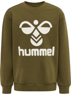 Hummel Sweatshirt Hmldos Sweatshirt In DARK OLIVE
