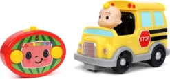 JADA Radio Control RC Cocomelon School Bus Try Me 1:24 -Kind Verwandt jada radio control rc cocomelon school bus try me 1 24 2
