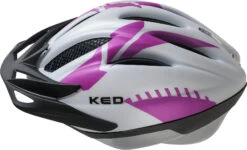 KED Fahrradhelm Joker, Weiß/pink -Kind Verwandt ked fahrradhelm joker weiss pink 4