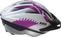 KED Fahrradhelm Joker, Weiß/pink -Kind Verwandt ked fahrradhelm joker weiss pink 5