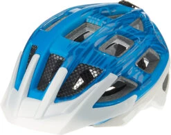 KED Fahrradhelm Kailu, Blau-weiß
