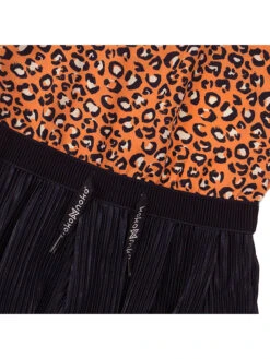 Kleid In Dunkelblau/ Orange -Kind Verwandt koko noko kleid in dunkelblau orange 2