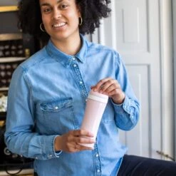 OASE - Trinkflasche 425ml In Organic Blue -Kind Verwandt koziol organic oase trinkflasche 425ml in organic blue 3