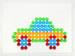 LENA Mosaik Set Color 10 Mm, 100 Stecker -Kind Verwandt lena mosaik set color 10 mm 100 stecker 4