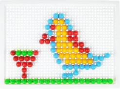 LENA Mosaik Set Color 10 Mm, 100 Stecker -Kind Verwandt lena mosaik set color 10 mm 100 stecker 5