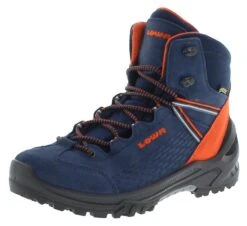 Lowa Kinderstiefel Arco GTX MID Junior In Blau Orange
