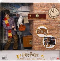 MATTEL Harry Potter Gleis 9 3/4 Spielset Mit Harry Potter Puppe & Hedwig Figur -Kind Verwandt mattel harry potter gleis 9 3 4 spielset mit harry potter puppe and hedwig figur 3