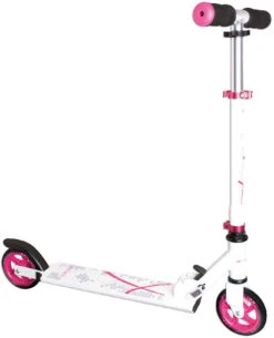 Scooter, Weiß/pink 125