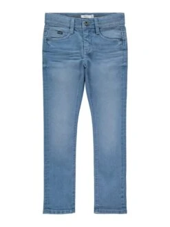 NAME IT Jeans "Silas" - Slim Fit - In Hellblau