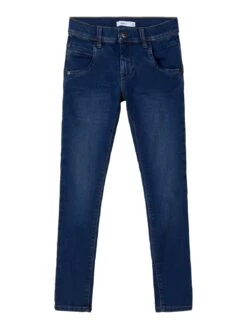 NAME IT Jeans Slim Nittax In Dark Blue Denim
