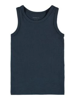 Kind Verwandt -Kind Verwandt name it unterhemden 2er pack in grey melange 1