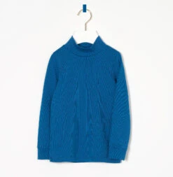 Rollkragenpullover "Nip" In Blau