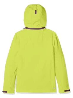 Softshelljacke In Neongelb -Kind Verwandt peak mountain softshelljacke in neongelb 2