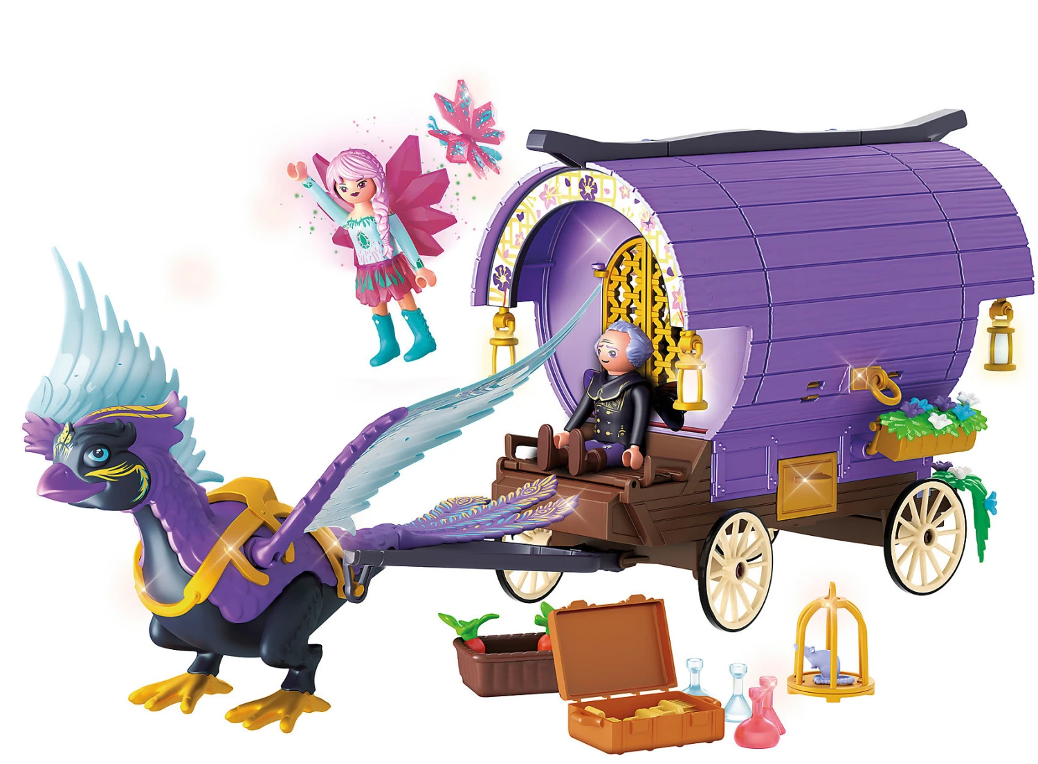 Playmobil 71031 Feen-Kutsche Mit Phoenix 3 Playmobil 71031 Feen-Kutsche Mit Phoenix – Bild 3