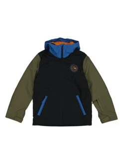Quiksilver Ski-/ Snowboardjacke In Schwarz/ Khaki