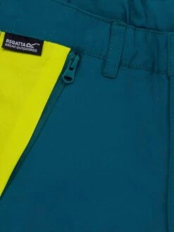 Regatta Shorts In Dunkelgrün/ Gelb -Kind Verwandt regatta shorts in dunkelgrun gelb 2