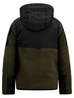 Fleecejacke "Guy" In Khaki -Kind Verwandt retour fleecejacke guy in khaki 2